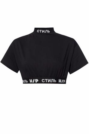 Top with embroidered inscription and logo, zdjęcie 1 Top with embroidered inscription and logo od Heron Preston
